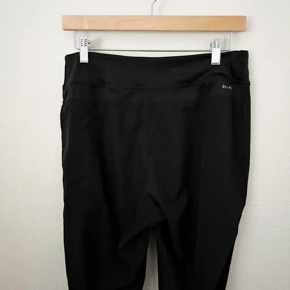 NIKE | Leggings Men's Swoosh Full Length Running Tights Solid Black | Medium - Picture 5 of 8